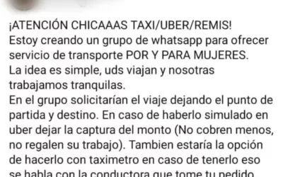 SEGURIDAD EN TRANSPORTE: USO DE SERVICIOS HABILITADOS EN RÍO GRANDE